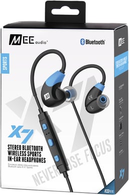 MEE audio X7 Svart/Blå