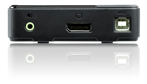 Aten Systemswitch KVM 2 PC, Displayport/USB/Audio