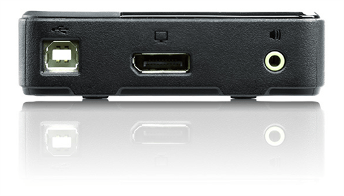 Aten Systemswitch KVM 2 PC, Displayport/USB/Audio