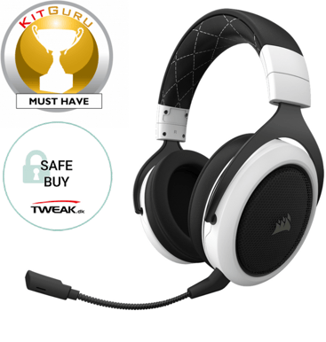 Corsair HS70 Wireless 7.1 Svart/Vit