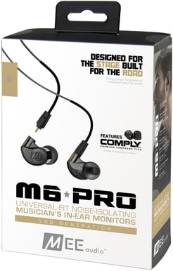 MEE audio M6 PRO 2nd Gen Svart