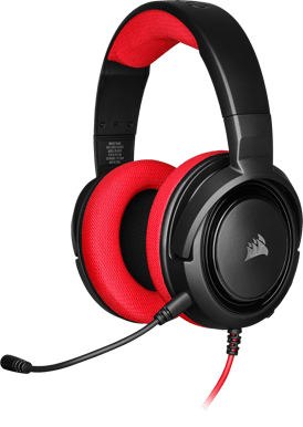 Corsair HS35 Stereo Röd