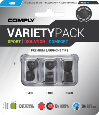 Comply Premium Variety Pack - 400 Small