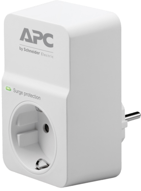APC Essential SurgeArrest 1 uttag vit