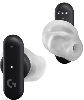 Logitech G FITS Earbuds Wireless Svart