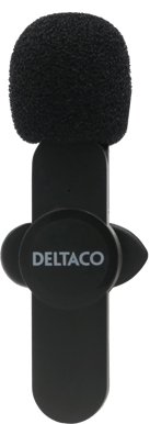 Deltaco Trådlös vlogg- mikrofon