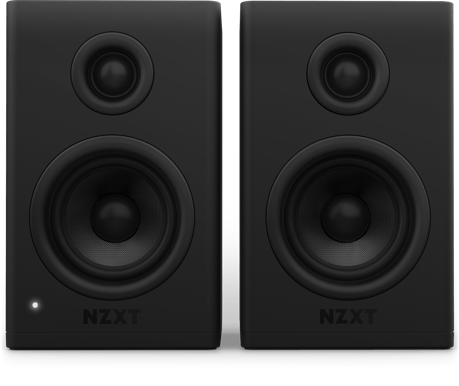 NZXT Gaming Speakers 3" Svart V2