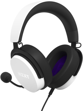 NZXT Wired Closed Headset White V2