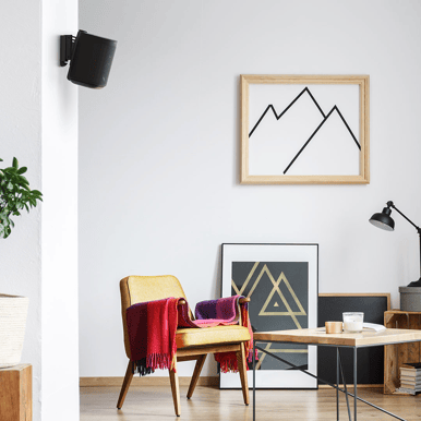 Flexson Väggfäste för Sonos One Svart 1st