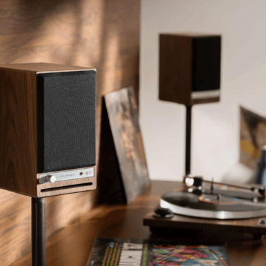 Audioengine HD4 BT Valnöt