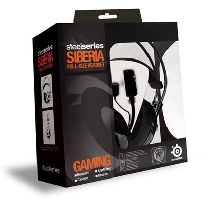 SteelSeries Siberia Full-size Headset Svart