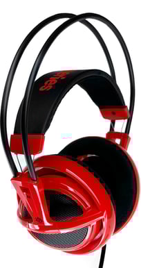 SteelSeries Siberia Full-size Headset Röd