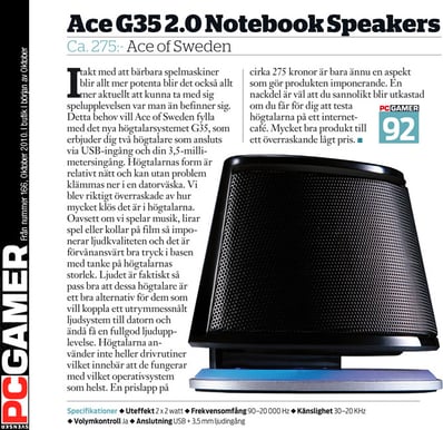 Ace G35 2.0 Black