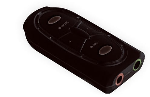 SteelSeries Siberia USB Soundcard Svart