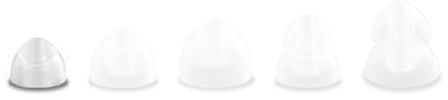 Klipsch ear tip small clear, 4-pack