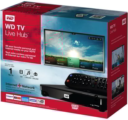 WD TV Live Hub Media Center 1TB