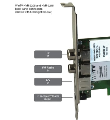 Hauppauge WinTV HVR-2205 MC Analogue + Digital
