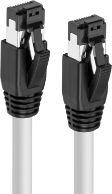 MicroConnect LSZH  Nätverkskabel CAT8.1 Vit 5m