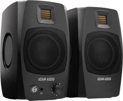 Adam Audio D3V Studio Monitor Svart