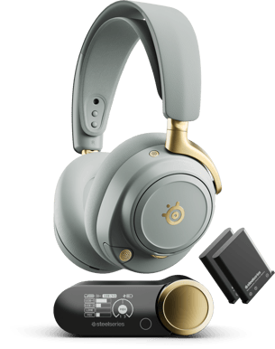 SteelSeries Arctis Nova Elite Sage & Gold