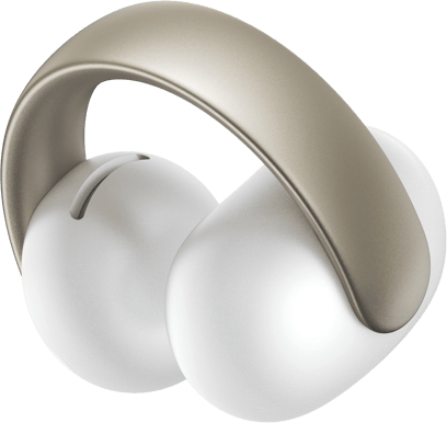 Anker Soundcore AeroClip Beige/Vit