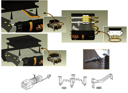 Nexus HOC-9000 Heat Pipe Cooler