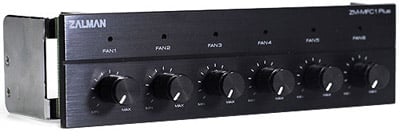 Zalman ZM-MFC1 Plus Fläktkontroller, Svart