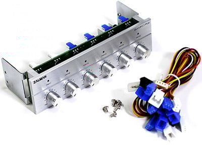 Zalman ZM-MFC1 Plus Fläktkontroller, Svart