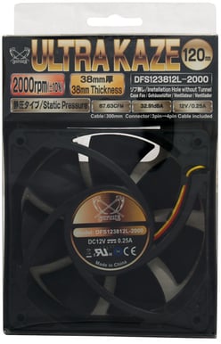 Scythe 120mm Ultra Kaze Fan, 2000rpm