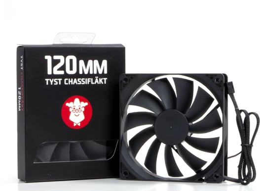 Inet Tyst Chassifläkt 120mm