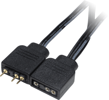 Inet Tyst Chassifläkt 140mm ARGB