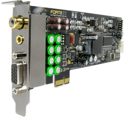 Auzentech X-Fi Forte7.1, Low Profile