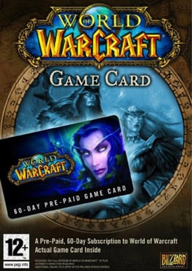 World of Warcraft Prepaid Card 60 dagar