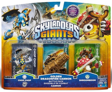 Skylanders Giants: Battle Pack Wave 1 - 6-pcs