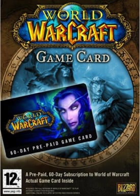World of Warcraft Prepaid Card 60 dagar