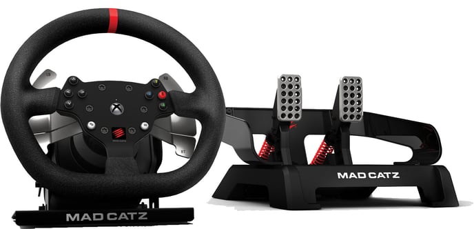 Mad Catz Pro Racing Force Feedback Wheel and Pedals Xbox One