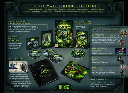 World of Warcraft: Legion - Collector's Edition - PC