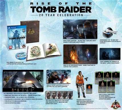 Rise of the Tomb Raider: 20 Year Celebration - PC