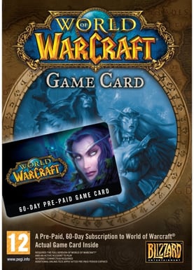 World of Warcraft Prepaid Card 60 dagar