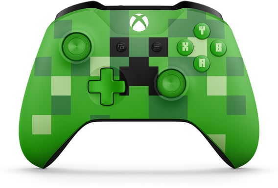 Microsoft Xbox One Wireless Controller Minecraft Creeper v2