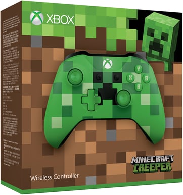 Microsoft Xbox One Wireless Controller Minecraft Creeper v2