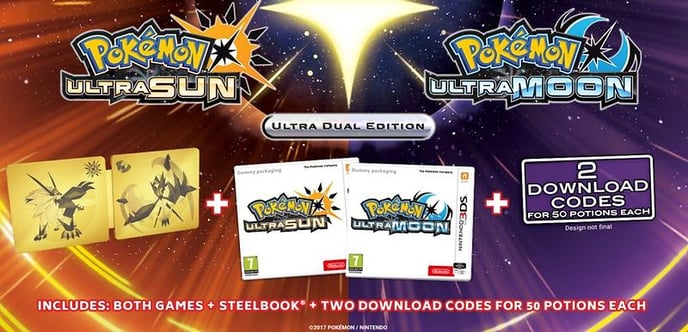 Pokémon Ultra Sun & Ultra Moon - Ultra Dual Edition - 3DS