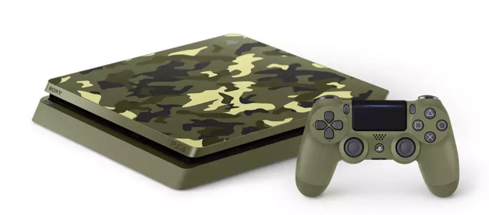 Sony PS4 Playstation 4 Slim Camo 1TB + COD: WWII