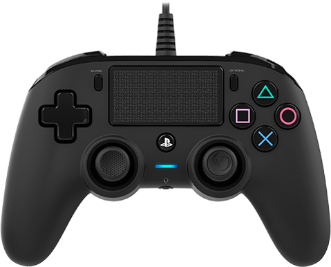 Nacon Compact Controller Black - PS4/PC