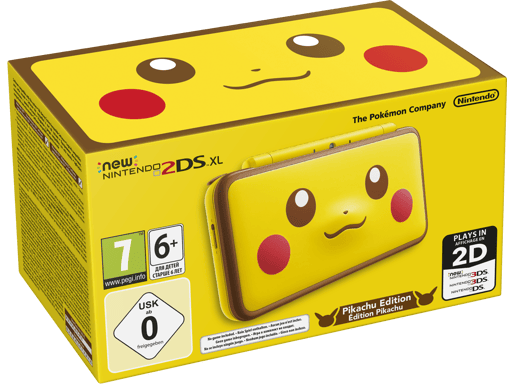 Nintendo New 2DS XL - Pikachu Edition