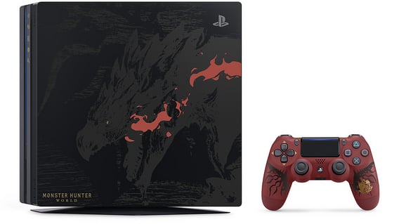 Sony PS4 Playstation 4 PRO 1TB - Monster Hunter: World - Limited Edition