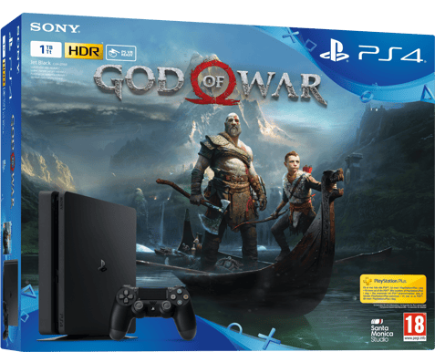 Sony PS4 Playstation 4 - 1TB + God Of War