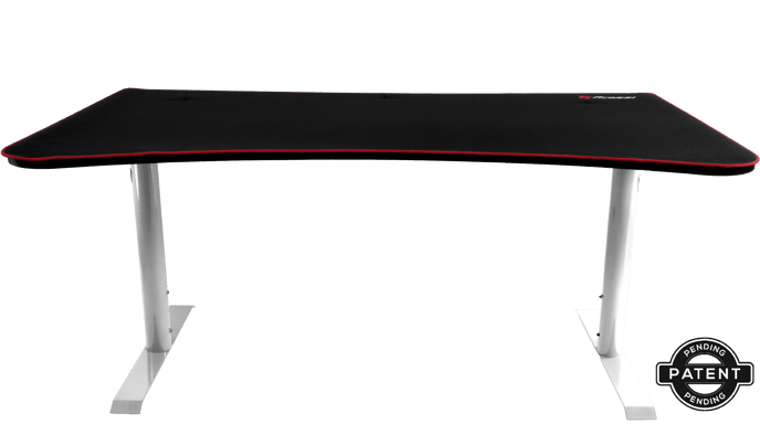 Arozzi Arena Gaming Desk Vit/Svart