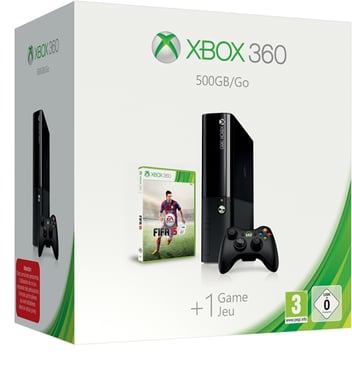 Microsoft Xbox 360 500GB FIFA 15 Bundle