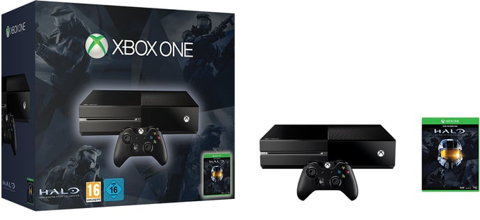 Microsoft Xbox One 500GB + Halo